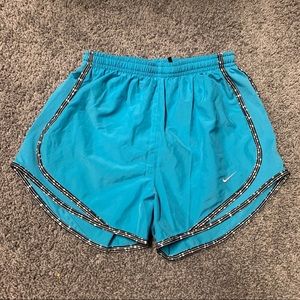 Blue Nike Tempo Shorts